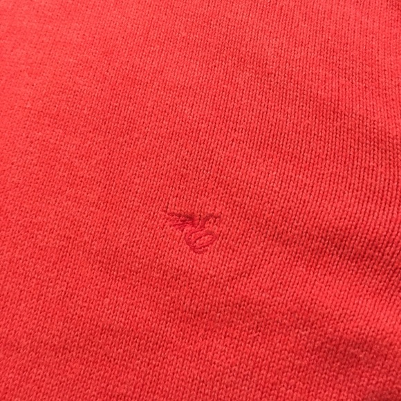 Hot pink long sleeve turtleneck warm sweater - Picture 4 of 5